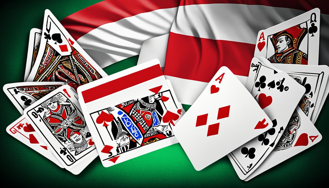 Panduan tangan poker online